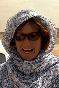Francesca Sternberg found her Iran outfit in East
London.