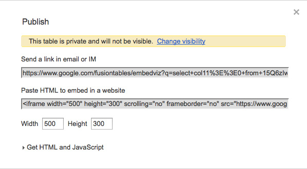 embedtable