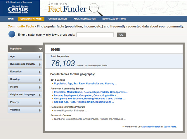 factfinder
